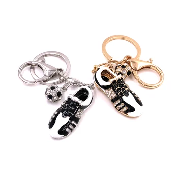 

2019 new world Crystal Football Soccer Shoes Rhinestone fans gift Purse Bag Buckle Pendant Chains