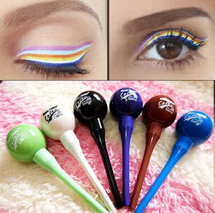 

5 Colors Lollipop Shape Cosmetic Waterproof Liquid color Eyeliner Eye Liner Pencil Pen Makeup
