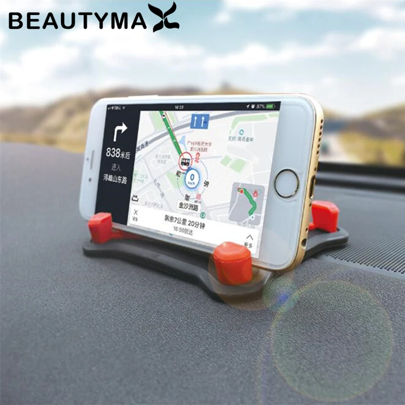 

4 Angle Display Silicone Pad Holder Anti-slip Rubber Car Phone Holder Washable Tablet Mobile Phone Holder Stand Mount Display