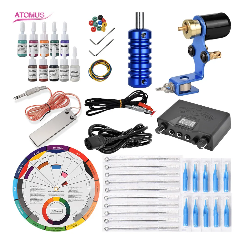 

Rotary Tattoo Machine Tatoo Tatuaje Tatoo Supplies Tattoo Machine Rotary Kit Maquina De Tatuagem Tatouage Rotative Tatuagens Kit