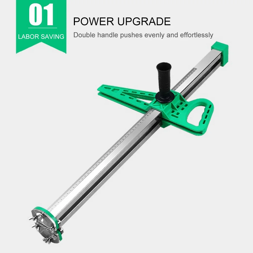 

Double Blade And 4 Bearings 20-600mm Cutting Manual Portable Gypsum Board Cutter Hand Push Drywall Cutting Artifact Hand Tool