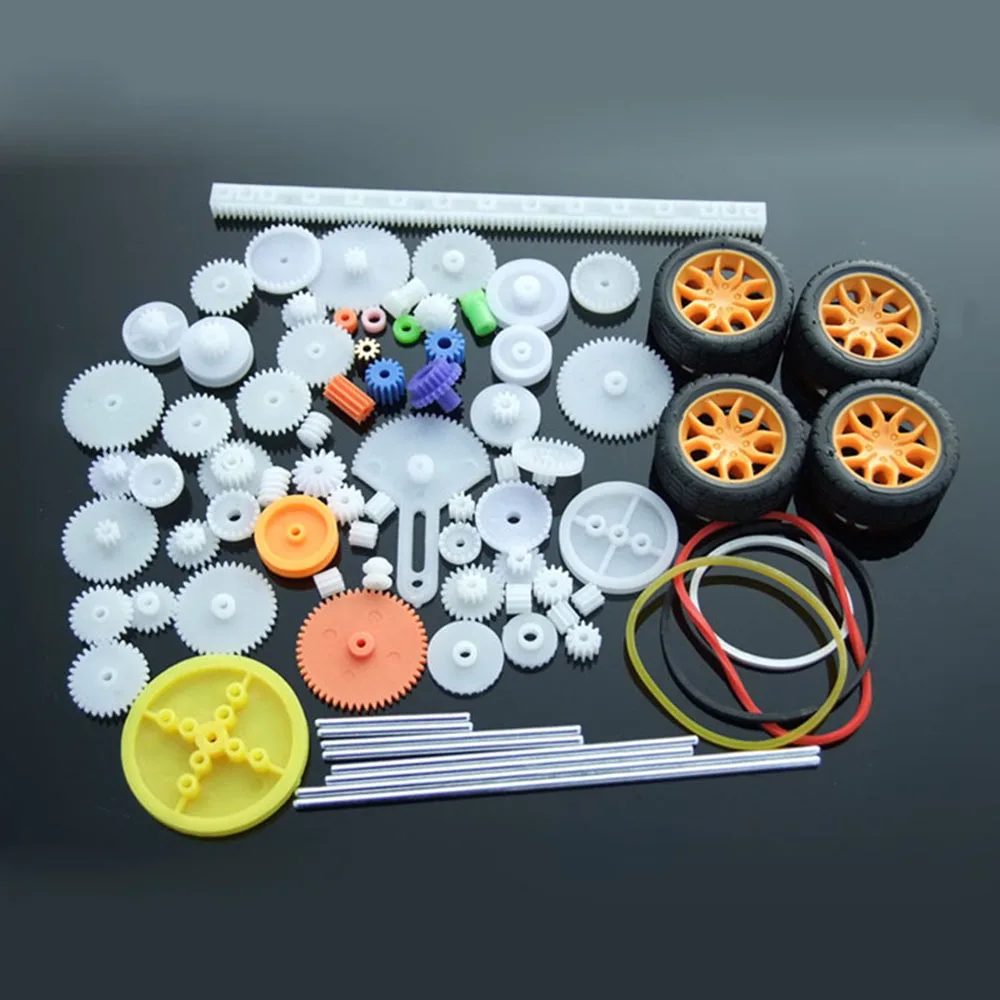 78 шт. игрушечная коробка передач с пластиковым двигателем комплект моделей