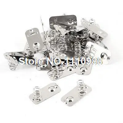 

Metal AA Battery Connecting Spring Lamination Contact Plate 30 Pcs