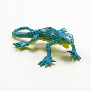 

Wholesale 120pcs/lot Lifelike Simulation Cabrite Animals Action Lizard Figure Toy Practical Jokes Toys Kids April Fool's Day