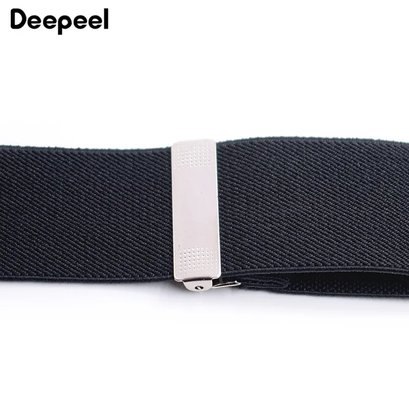 Deepeel 1 шт. 3,5X120 см эластичные регулируемые мужские подтяжки X Тип 4 зажим ремень унисекс сплошной цвет брюки декоративные аксессуары
