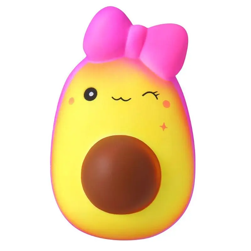 Новые забавные игрушки волшебные авокадо Squishy Jumbo Squishies игрушки изменить цвет медленный рост Снятие Стресса Squeeze Toys