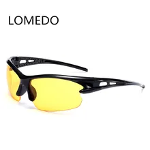 Night Vision Driving Sunglasses For Men Glasses Brand Designer Yellow Lens Polit Sun Glasses Male Aviator Sunglasses