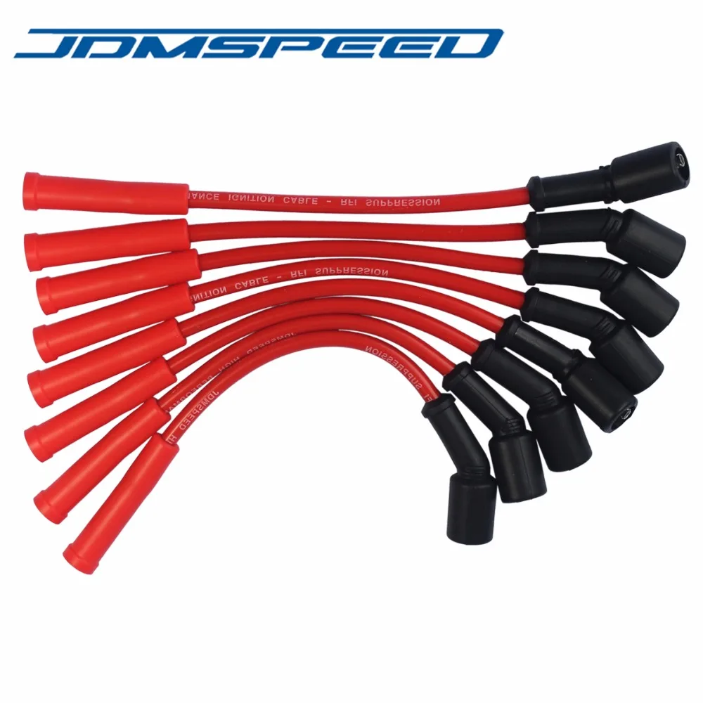 Free Shipping JDMSPEED Performance Spark Plug Wires Street Fire Fit For