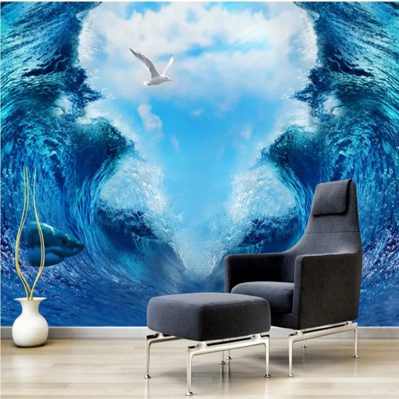 

Custom 3d wallpaper 3D Stereo Space Inspired Paintings Living Room TV Backdrop Restaurant Cafe Custom Mural wallpaper