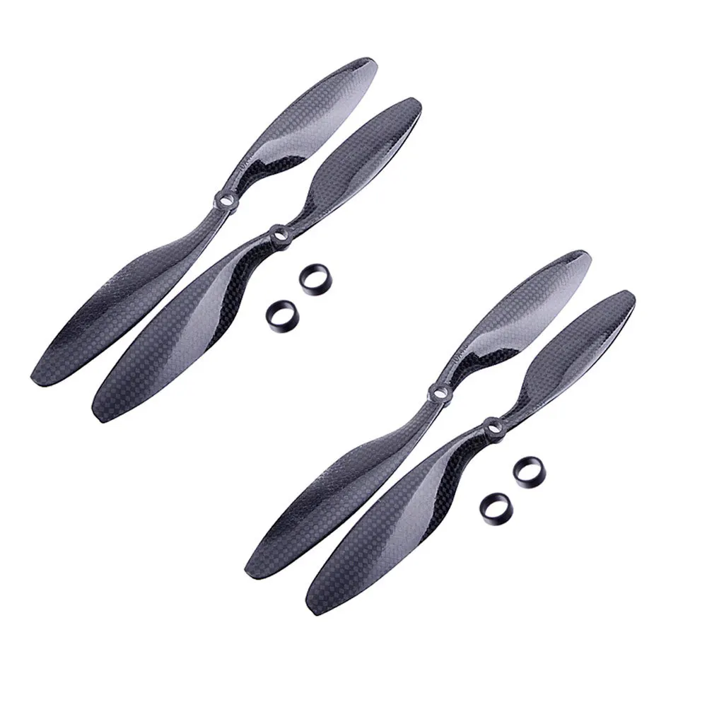 Propellers 1045 10X4.5 Carbon Fiber Propeller CW/CCW Props For DJI Phantom QuadCoptor 2 Pairs