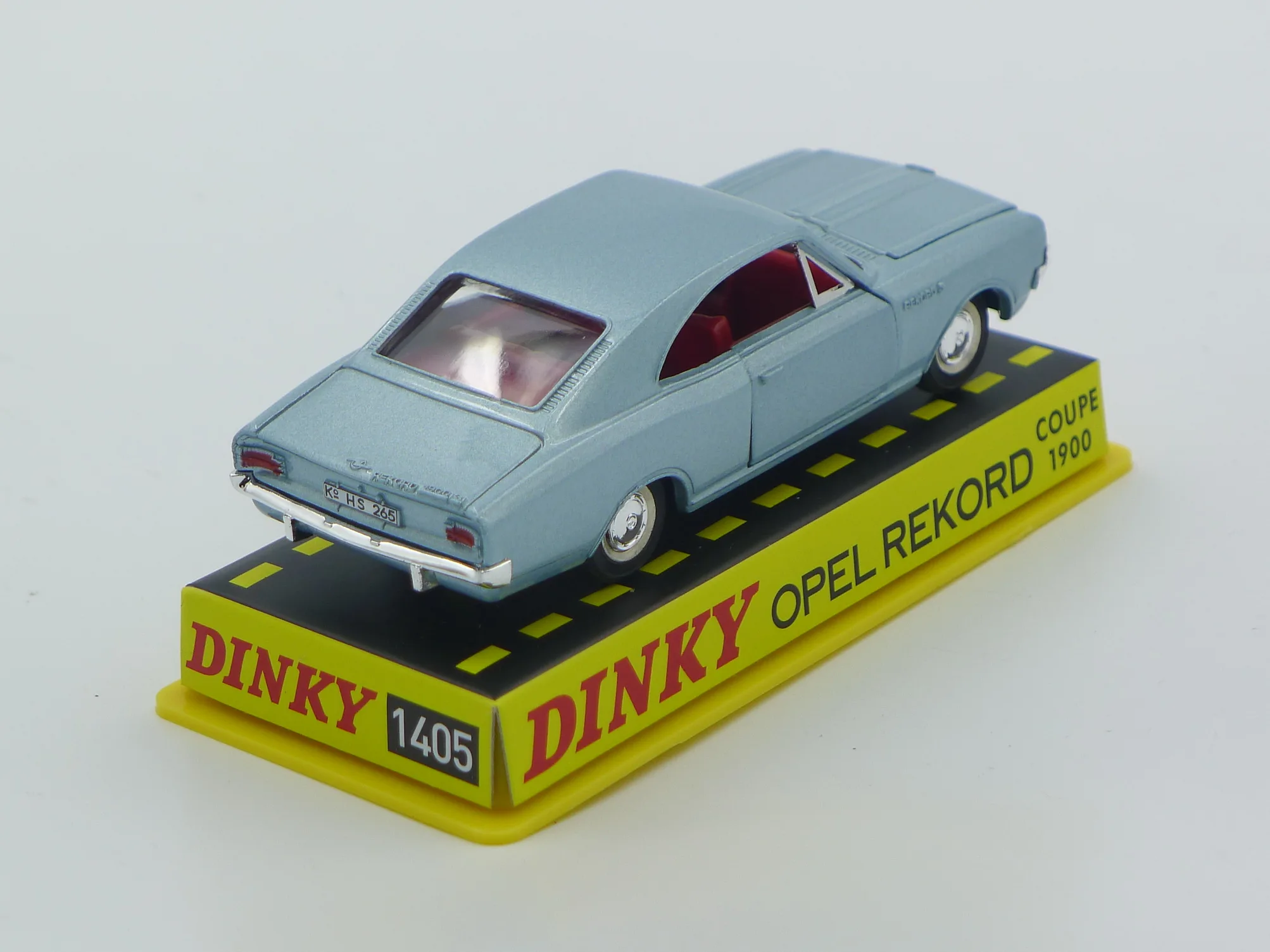 Atlas Dinky Toys 1405 OPEL Record Coupe 1900 1:43 литой модельный автомобиль