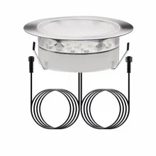 Qaca LED палубе встраиваемые подземный светильники садовые Лестницы путь наружной и внутренней отделки лампа B107