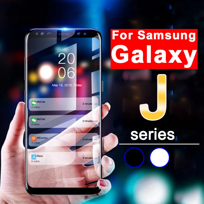Защитное стекло для samsung galaxy j4 j6 j8 2018 закаленное Защитная пленка экрана на galaxi J 4 6 8