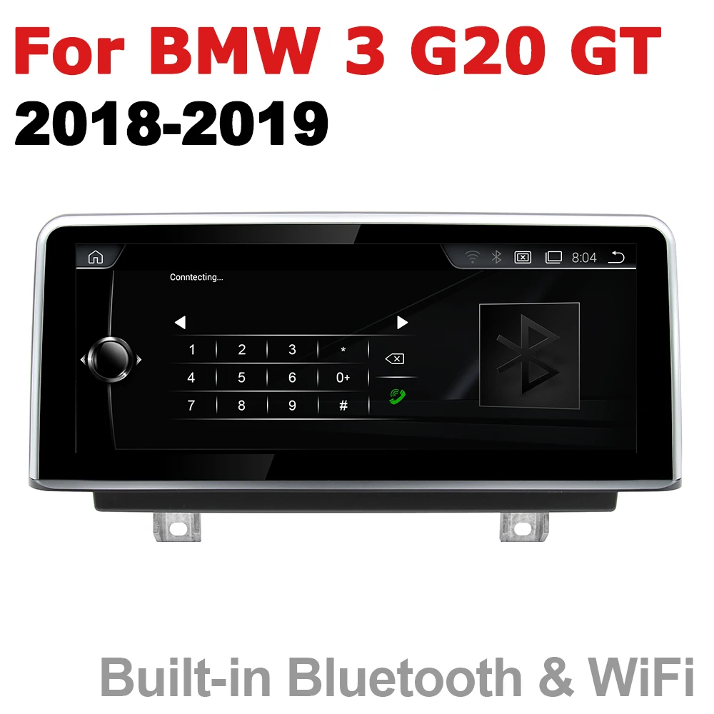 Best Android 7.0 up Car Multimedia player For BMW 3 Series G20 / GT 2018~2019 EVO WiFi GPS Navi Map Stereo Bluetooth 1080p IPS Screen 5