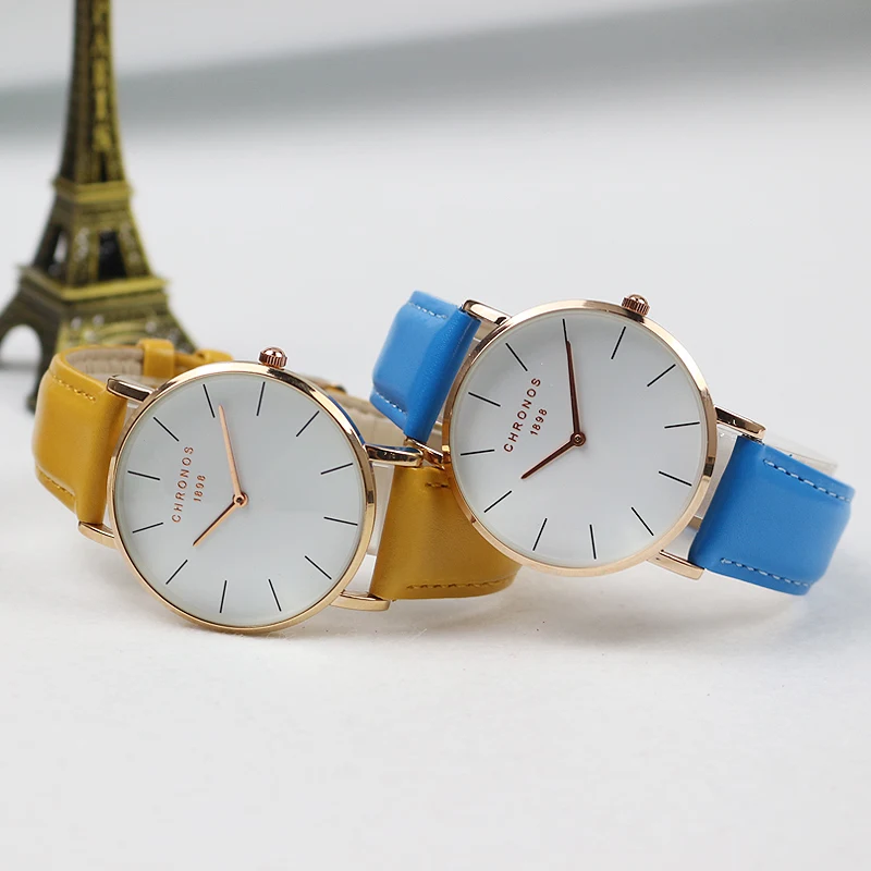 Часы CHRONOS мужские и женские модные повседневные спортивные часы классические