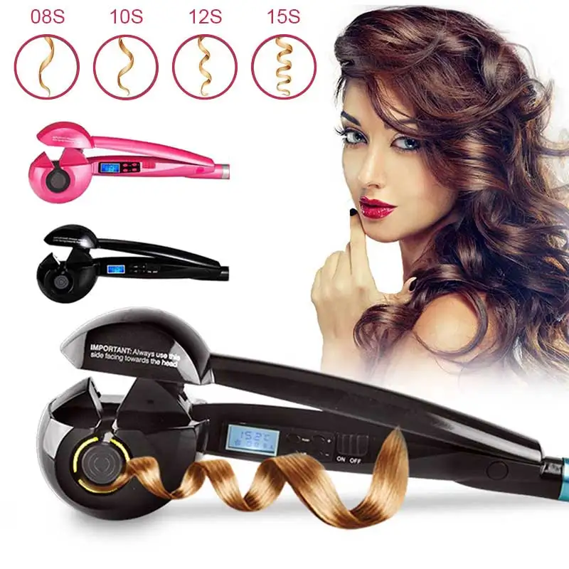 

LCD Screen Automatic Curling Iron Magic Hair Curler Heating Hair Care Styling Tools Ceramic Wave Hair Curl
