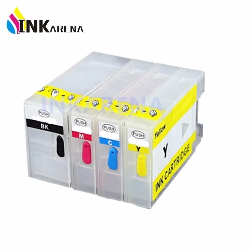 

4PCS/Set PGI1200 PGI1200XL Empty Refillable Cartridge With Permanent Chip For Canon PGI-1200 MAXIFY MB2020 MB2320 Inkjet Printer