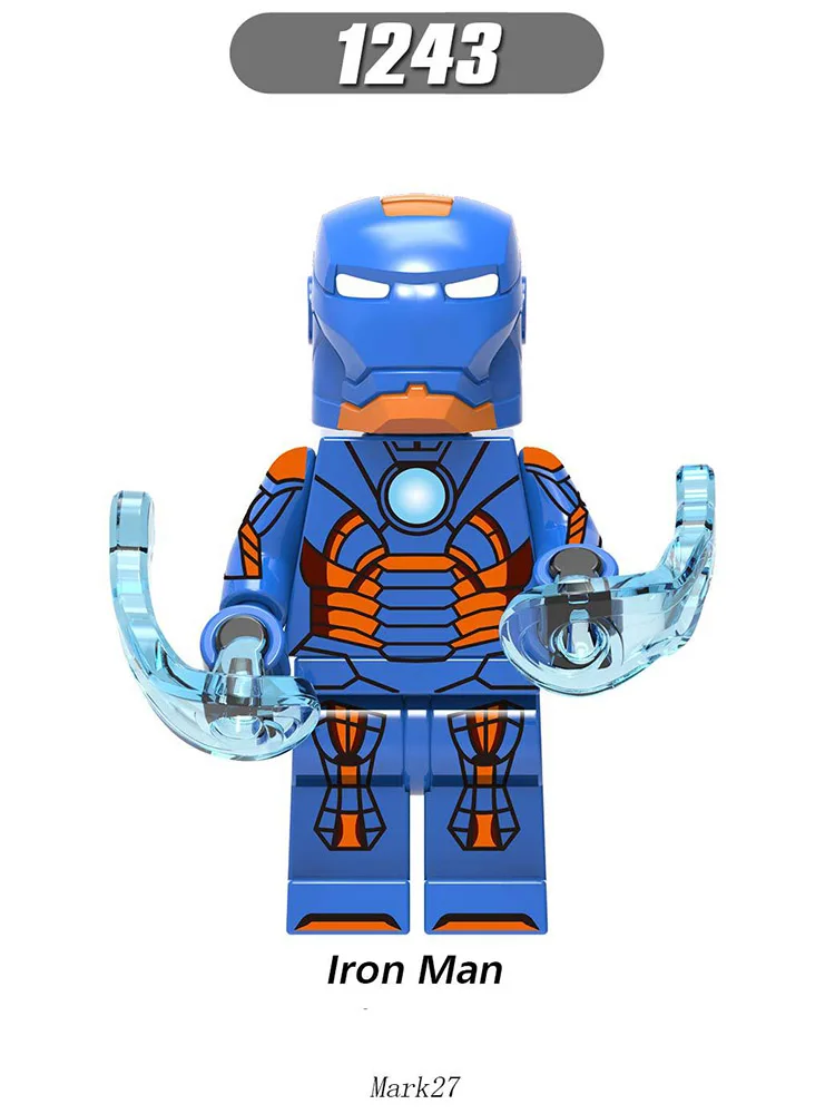 

Single Sale Legoinglys Marvel Super Heroes Avengers Endgame Figure Iron Man Mark27 Brick Building Blocks Learning Toys Boy Gifts
