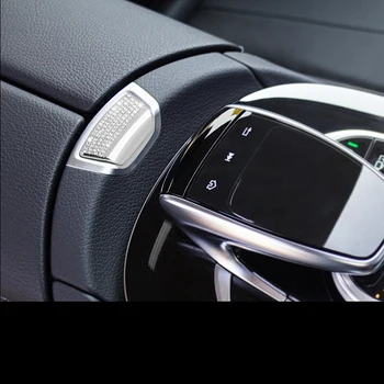 

Diamond Style Front Armrest Panel Dec Cover Trim For Benz E Class W213 2017