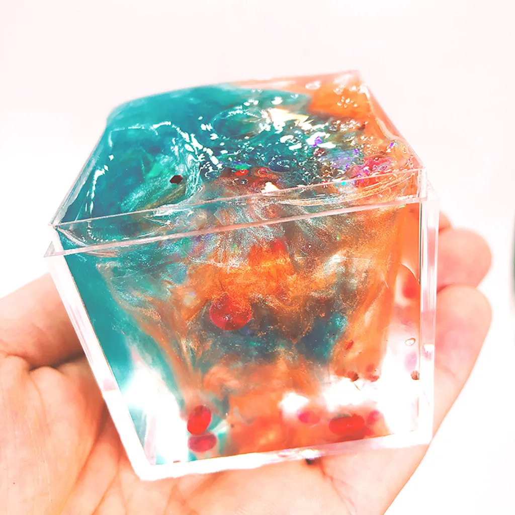 Kawaii crystal Dream Color slime mud Fairy box перламутровая слизь моделирующая глина Полимерная