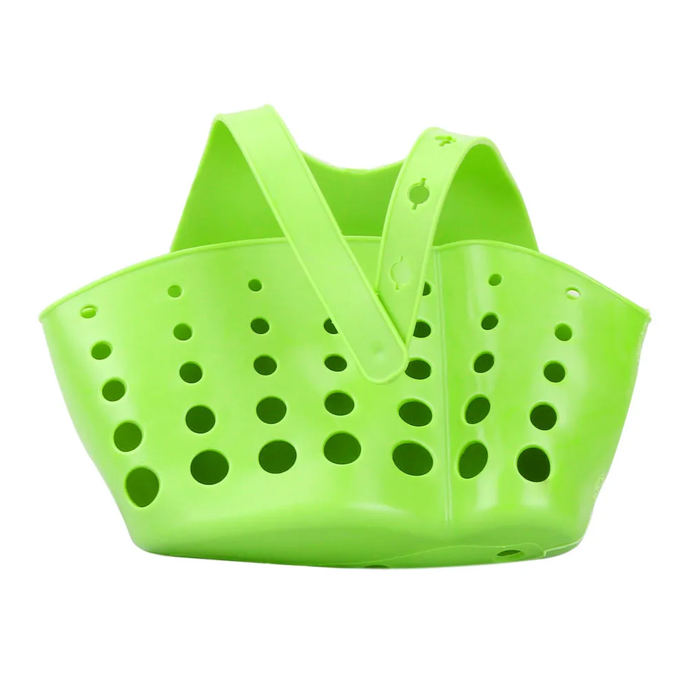 Multifunction sink holder kitchen accessory Portable Home Kitchen Hanging Drain Bag Basket Bath Storage Tools Household storage3