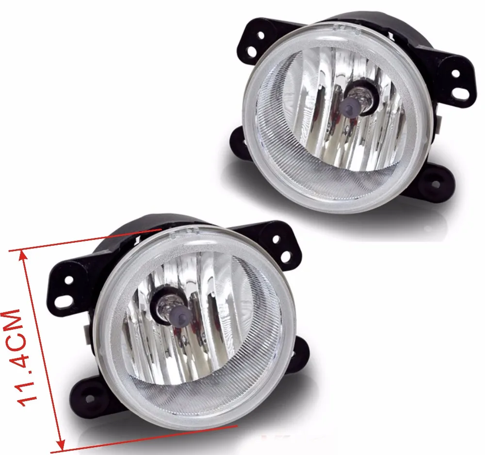 for 2005-2010 Chrysler 300 w// Touring Clear Bumper Fog Lights Lamps Replacement