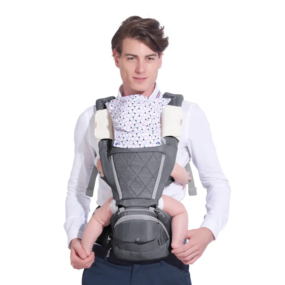 0 36 Months Ergonomic Infant Carrier Classical Expression Manduca Multifunctional Toddler Hipseat Babies Sling Backpack for