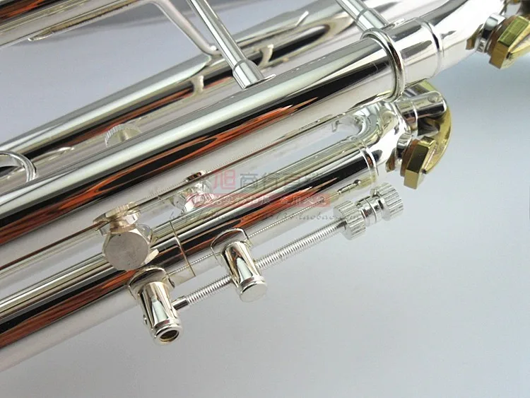 Bach Bb Trumpet LT180S-72 Professional Instruments Silver Plated Yellow Brass High Quality Musical Instrument Bb Trompeta