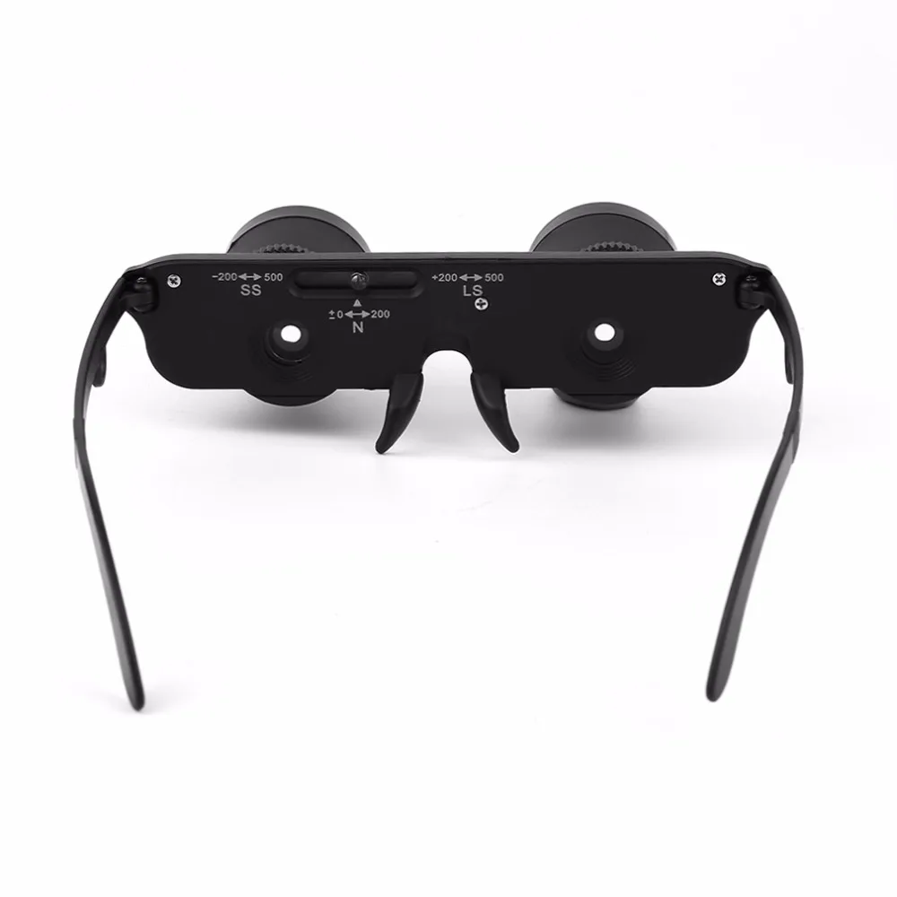 Лучшие 3X28 двойные очки Стиль Открытый рыболовный бинокль оптика очки рыболовный бинокль лупа измерительный инструмент