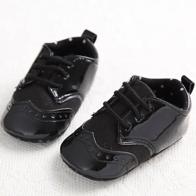 Детские первые ходунки Newbron детская обувь с мягкой подошвой Нескользящая домашняя обувь для малышей Младенцы из искусственной кожи Prewalkers