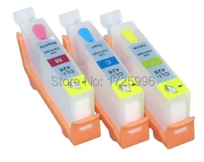 

PGI425 CLI426 refillable Ink cartridge for canon MG5240 MG5140 MG6140 MG8140 IP4840 MX884 IX6540 with ARC chip pgi 425 PGI-425