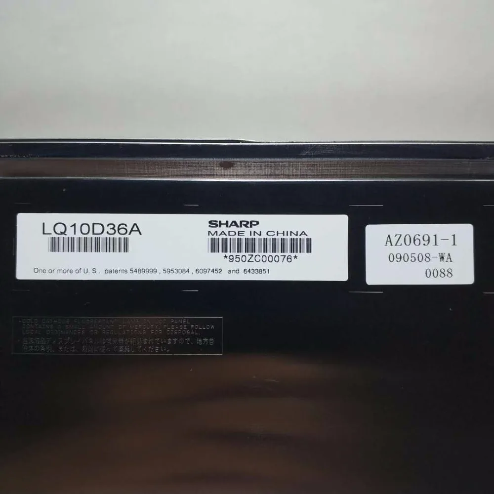 Тестирование A+ LQ10D36A 10," дюймовый ЖК-панель один год гарантии