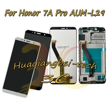 5,7 '' для huawei Honor 7A Pro AUM-L29 ЖК-дисплей кодирующий преобразователь сенсорного экрана в сборе+ рамка крышка для huawei Honor 7C AUM-L41