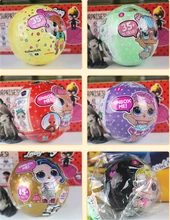 lol Doll 3 Mermaid Figures Little Girls Figures In Ball Lps Pets In Boneca Eggs Ball