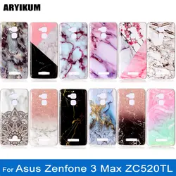 ARYIKUM TPU мраморный чехол для Asus Zenfone 3 Max 5,2 ZC520TL 16 Гб Мягкая силиконовая задняя крышка Coque Для Zenfone 3Max ZC 520 TL Fundas