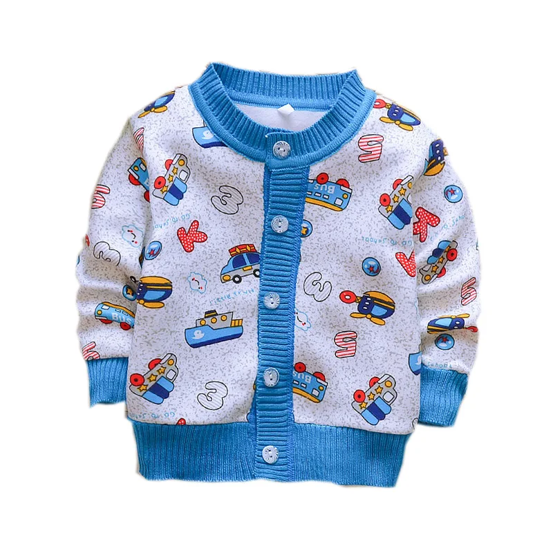 Осенняя одежда для малышей; Милые свитера для маленьких мальчиков и девочек; повседневное пальто для детей; свитер; Верхняя одежда; детская вязаная одежда