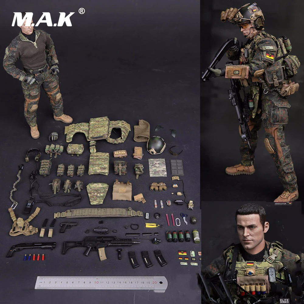 1//6 DamToys Action Figure Germany KSK Kommando Spezialkrafte Assaulter 78037 DAM