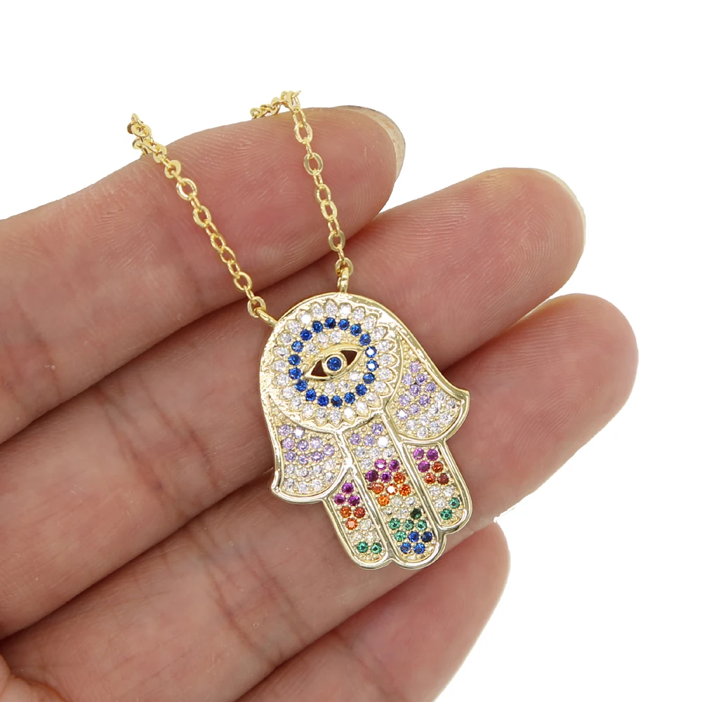 necklace Y brass 41+5cm (1)