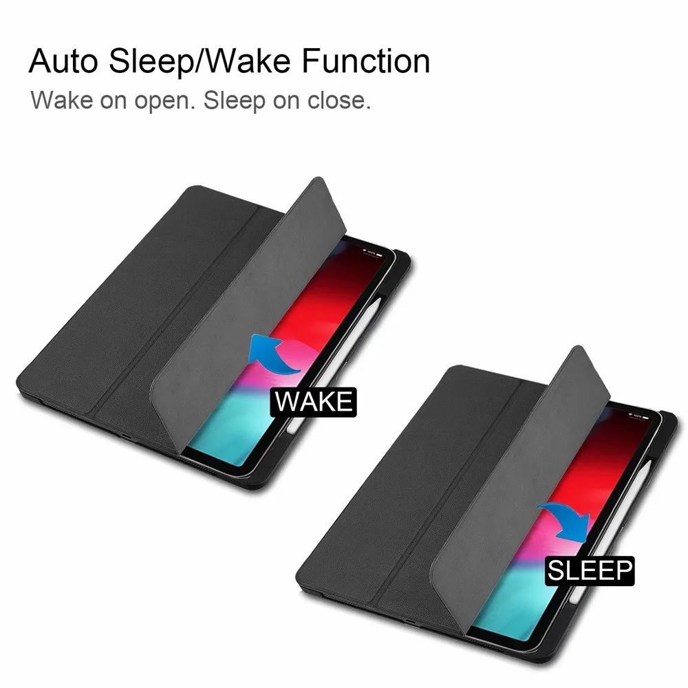 Прямая поставка Wake/Sleep Stand чехол с держателем карандаша для iPad Pro 12,9 дюйма горячие продажи чехлы