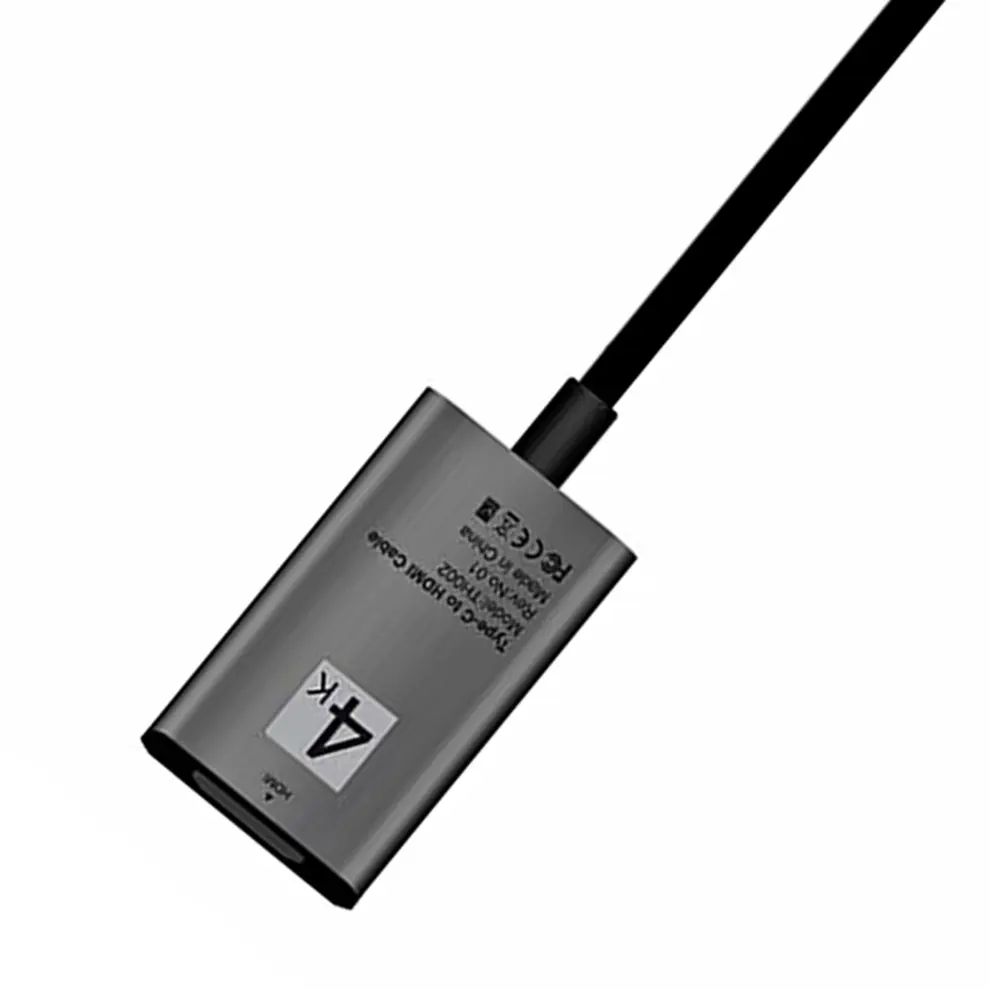 

Grey 0.2M Type C Male to Female Video Audio Cables Support 4K For DVD TV PC Laptop Notebook Mobile Phone Plug and Play
