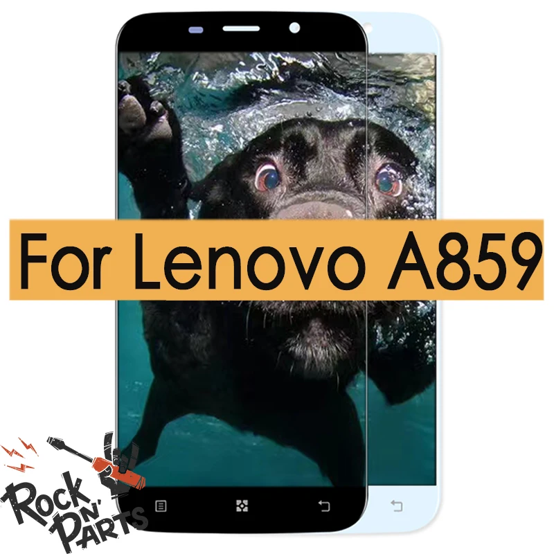 

5" Lcd Display Touch Panel Screen Digitizer for Lenovo A859 Assembly Full Replacement