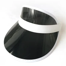 GETSRING женская шапка женская кепка Женская Солнцезащитная шляпа прозрачная Pu шапка с козырьком s пустая верхняя шапка с козырьком черная розовая пляжная шляпа Мода