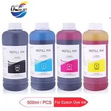4x500 мл универсальные чернила для принтера Epson Stylus Pro 4400 4450 4880 7400 7450 9400 9450 B-300dn B-500dn B-510dn чернила для принтера