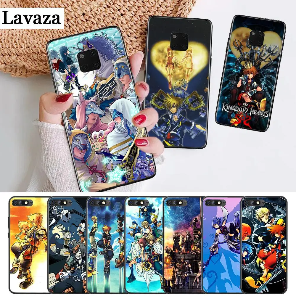 

Lavaza Kingdom Hearts DIY Luxury Silicone Case for Huawei Mate 10 Pro 20 Lite Nova 2i 3 3i 4 Y5 2017 Y6 2018 Y7 Prime Y9