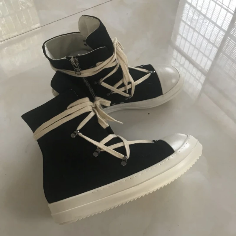 Высокая парусиновая обувь; мужские роскошные брендовые кроссовки ...