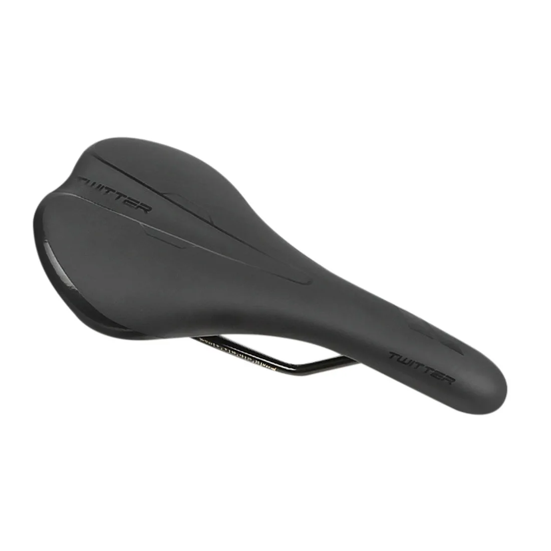 cheap TWITTER T30 Lightweight Comfortable Mtb Saddle Road Bike Flexible Cushion Bicycle Pad Riding Front Seat for Adult 2019 New