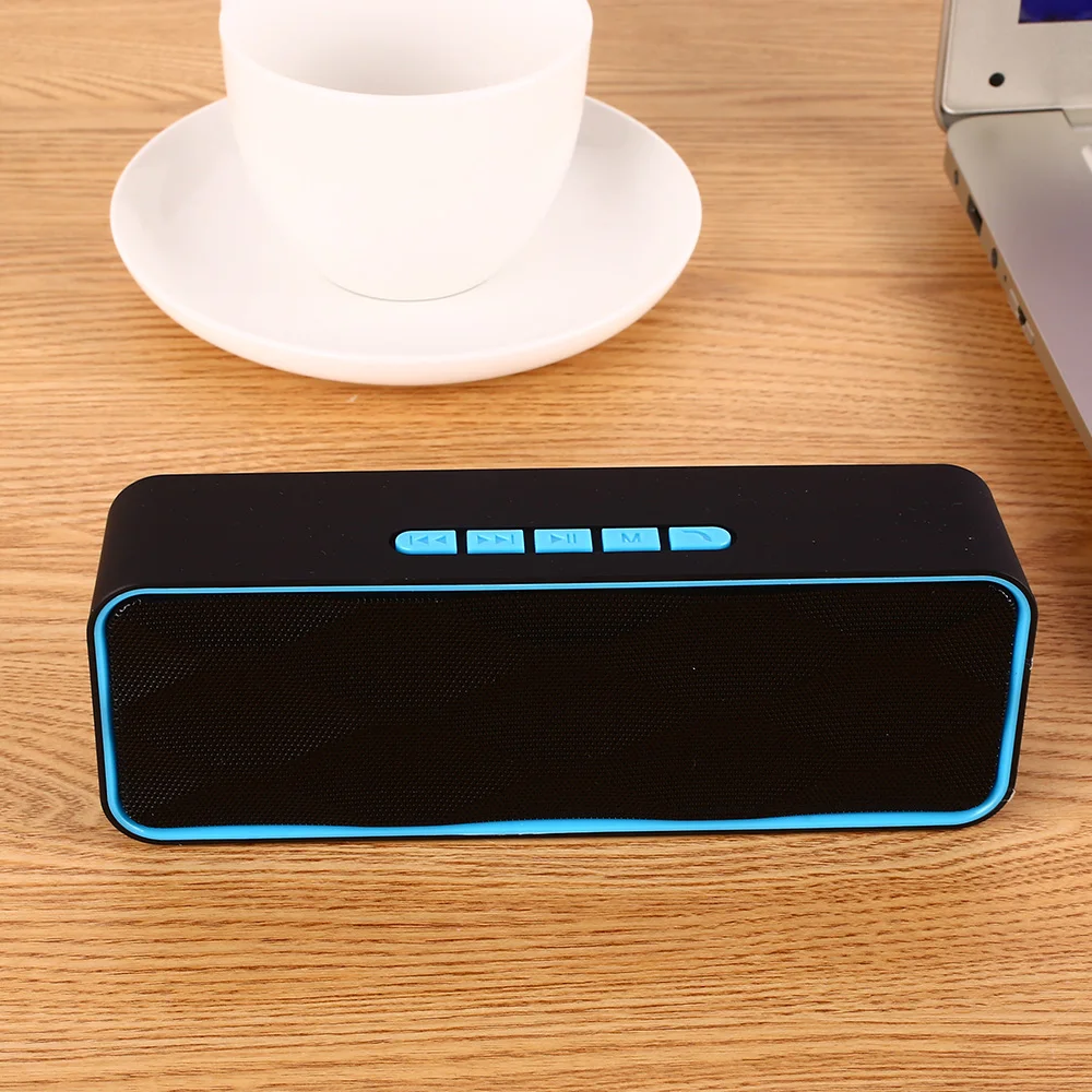 Новый портативный Bluetooth динамик беспроводной 4 2 двойной бас стерео s с FM радио