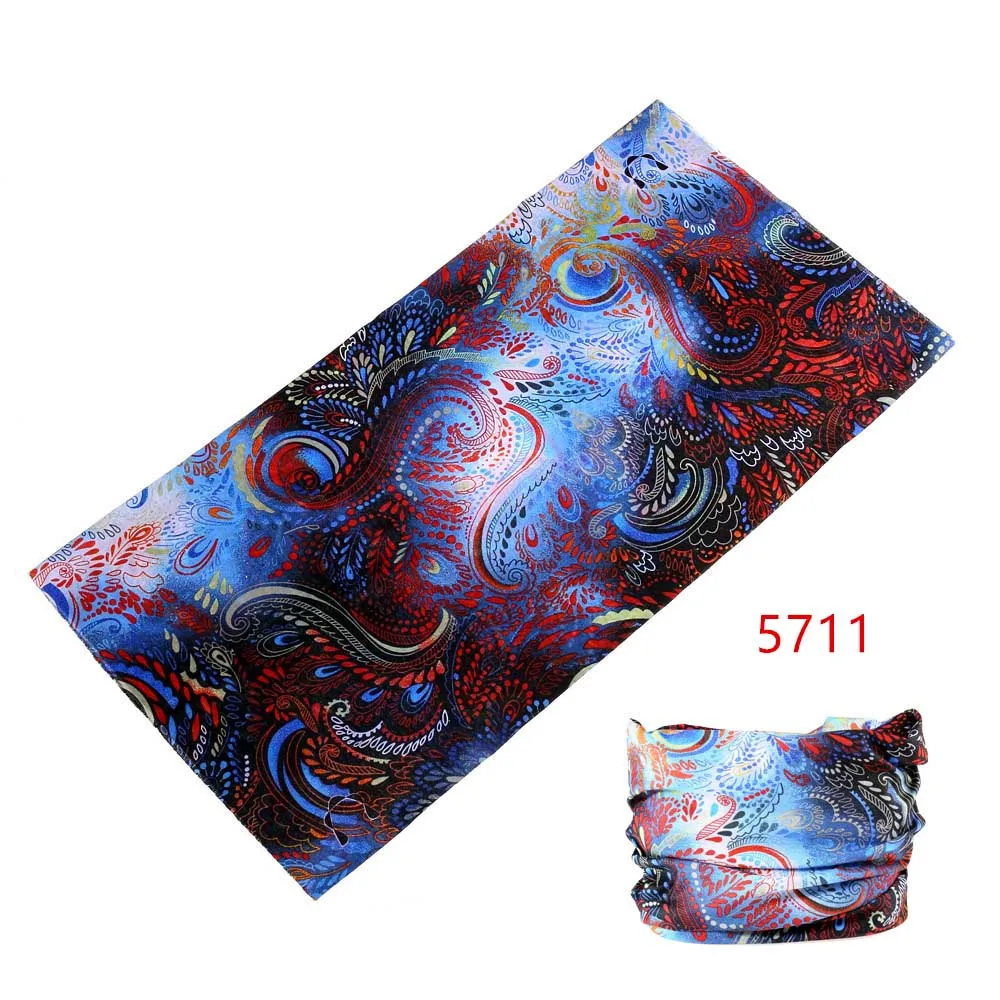 Outdoor Camouflage Scarf Tactical Mask buffe Multi Use Face Shield Neck Warmer Scarf Cycling Head Scarf Bandana Bicycle Kaffiyeh - Color: 5711