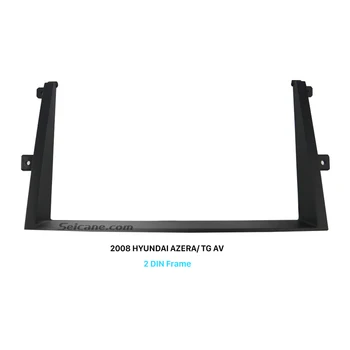 

Seicane Beautiful Double Din Car Radio Fascia for 2008 HYUNDAI AZERA TG AV Dash CD Install Frame Stereo Plate Frame Panel
