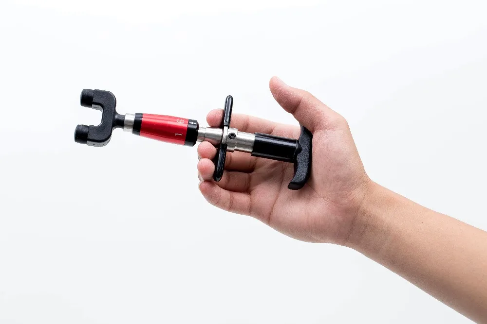 Instrumento de Ajuste Cabeça Níveis Quiroprático Cervical Tratamento Ajustável Intensidade Terapia Correção Arma 4 6 7 4 cabeça 6 níveis quiroprático instrumento de